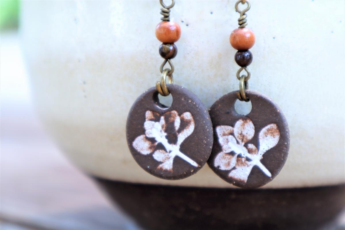 Thyme Leaf earringsã€€#6 picture