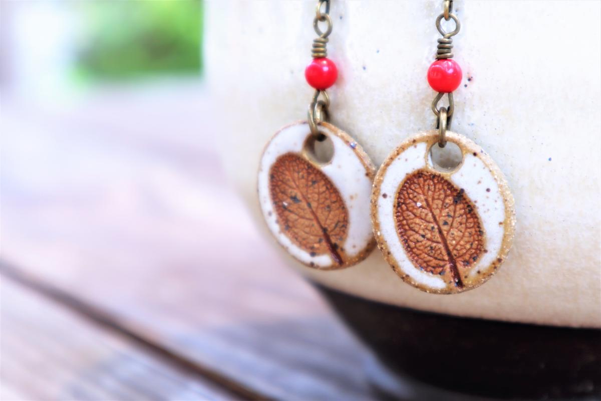 Sage Leaf earringsã€€#8 picture