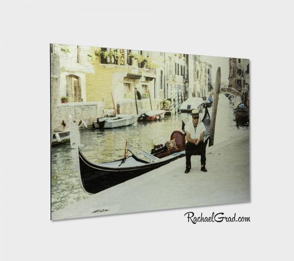 Gondolier Resting, Venice, Italy