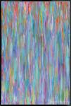 Turquoise Lines Multicolour Abstract Painting
