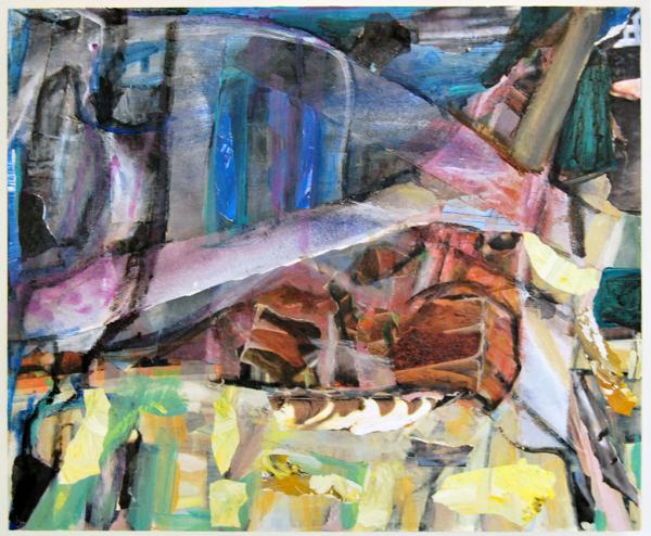Abstracted Middle East Collage