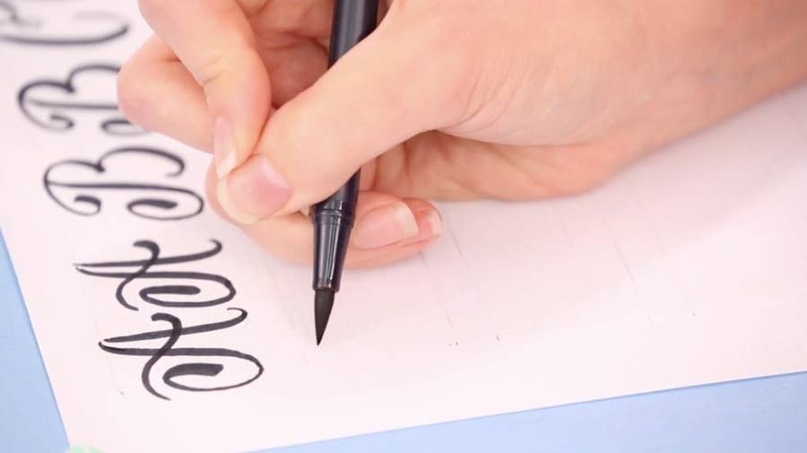 Brush Pen Calligraphy Zoom Class, Ages 16+