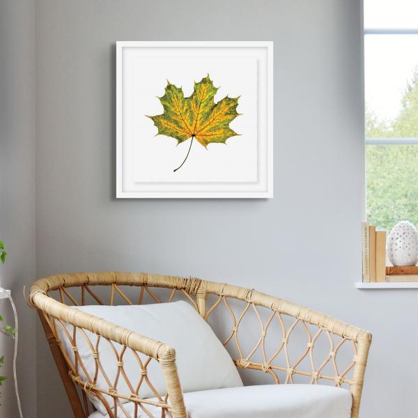 16x16, 20x20 and 25x25in. ELDERLY LEAVES picture