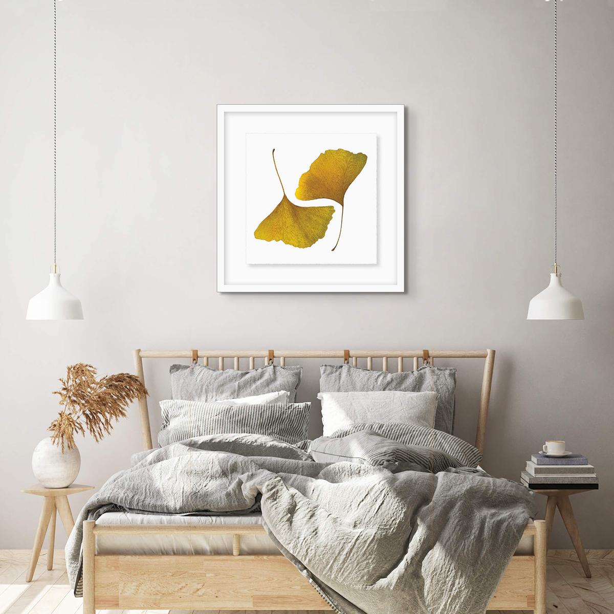 16x16, 20x20 and 25x25in. ELDERLY LEAVES picture