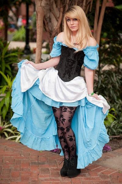 Alice Inspired Steampunk Costume Cosplay picture