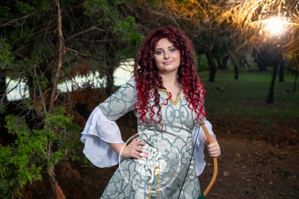 Merida Princess Dress -Scottish Dress picture