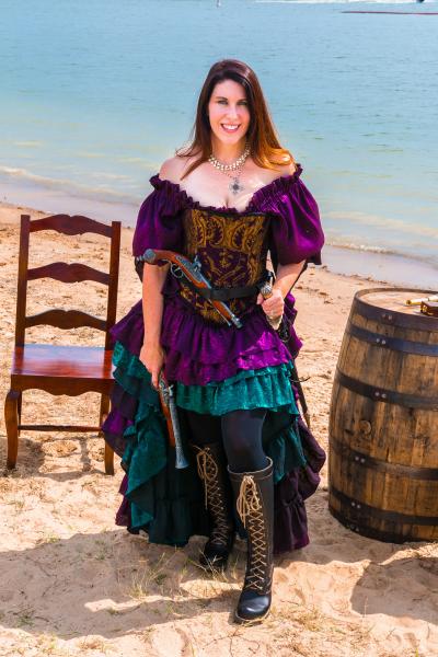 Fancy Saloon Skirts Colors picture