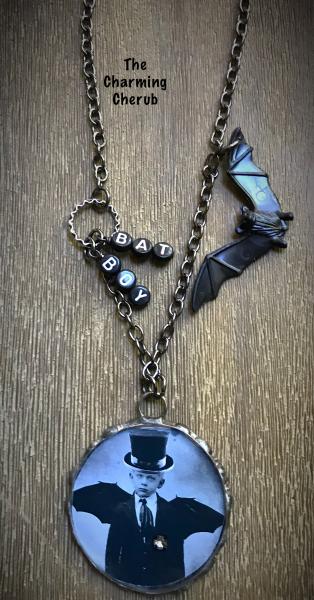 Bat boy necklace