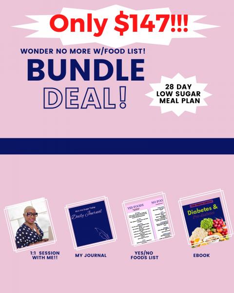 Wonder No More Bundle w/ Food List picture