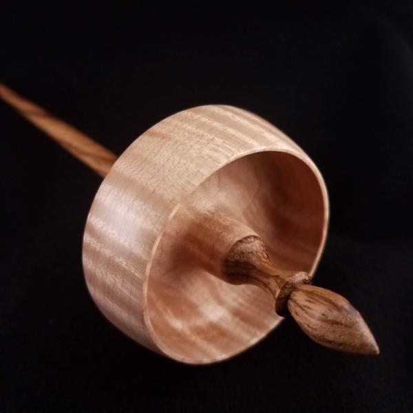 Tiger Stripe Maple Bottom Whorl Spindle picture