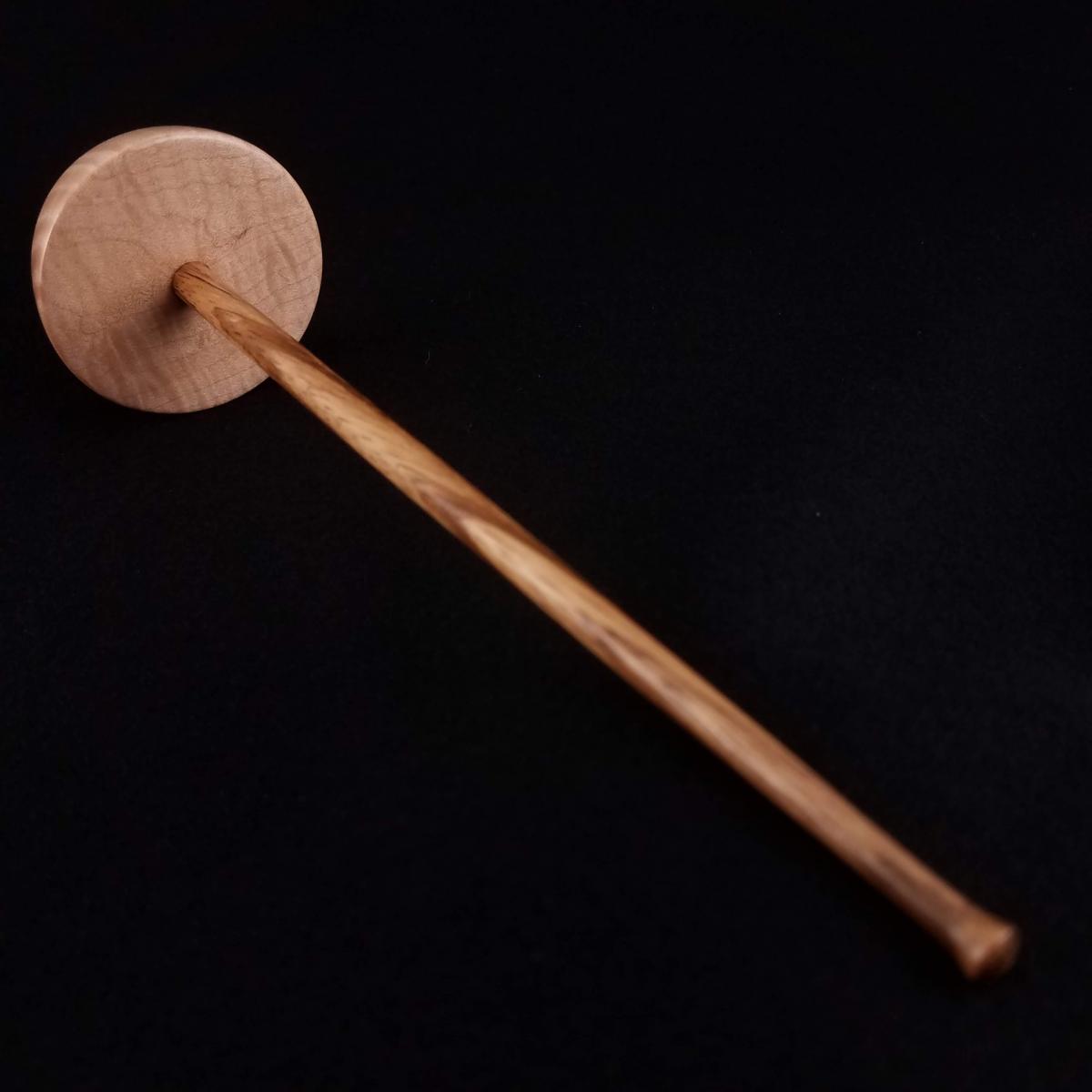 Tiger Stripe Maple Bottom Whorl Spindle picture
