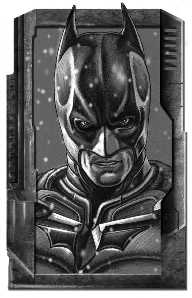 Dark Knight - Black and White