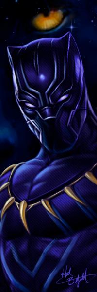 Black Panther cat picture