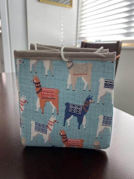 Project Bag - Llamas with Sweaters picture