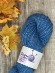 From the Farm - 100% alpaca from Lourdes - Classic Blue, 200 yds, DK weight