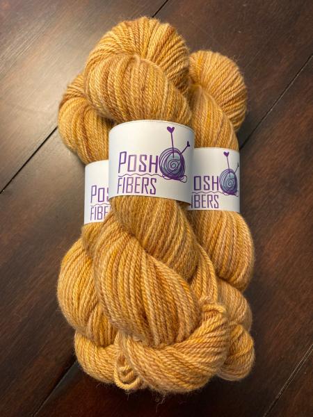 From the Farm - 100% alpaca from 4 Minit Mile - Goldenrod, 200 yds, DK weight picture