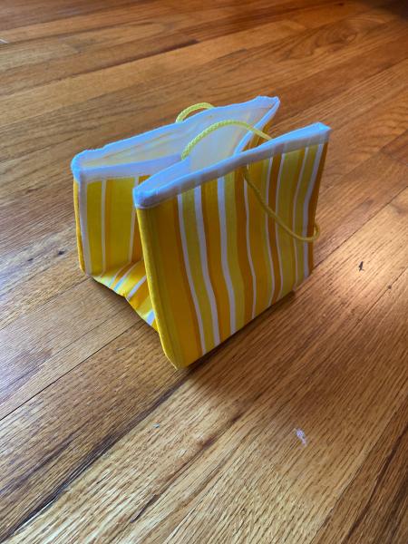 Project Bag - Yellow Stripes picture