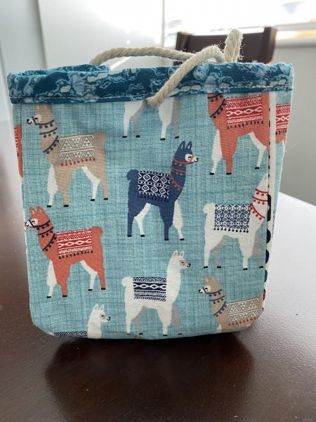 Project Bag - Llamas with Sweaters picture