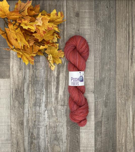 Totally Toes - Alpaca/Merino/Nylon - Autumn Red, Sock Yarn, Fingering Weight picture