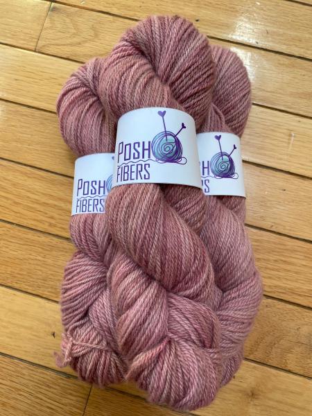 From the Farm - 100% alpaca from 4 Minit Mile - Dusty Rose, 200 yds, DK weight picture