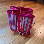 Project Bag - Red Stripes
