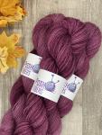 From the Farm - 100% alpaca from Lourdes - Boysenberry Syrup, 200 yds, DK weight