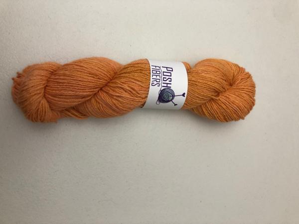 Totally Toes - Alpaca/Merino/Nylon - Soft Orange, Sock Yarn, Fingering Weight picture