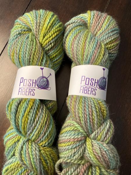 From the CoOp - 70/30 Alpaca/ Merino - Green Multi, 185 yds, worsted weight picture