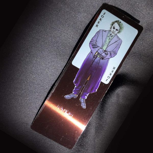 Joker Card Metal Bookmark picture