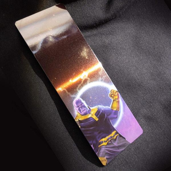 Thanos Metal Bookmark picture