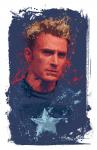 Chris Evans Splatter Paint