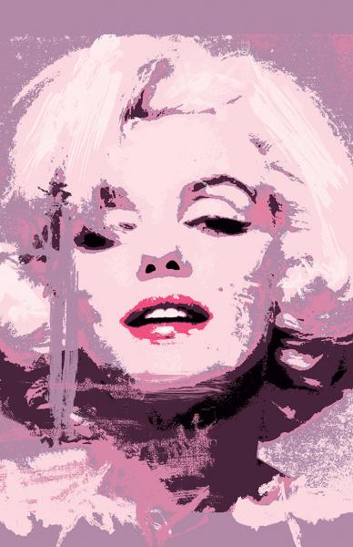 Marilyn Monroe Splatter Paint picture