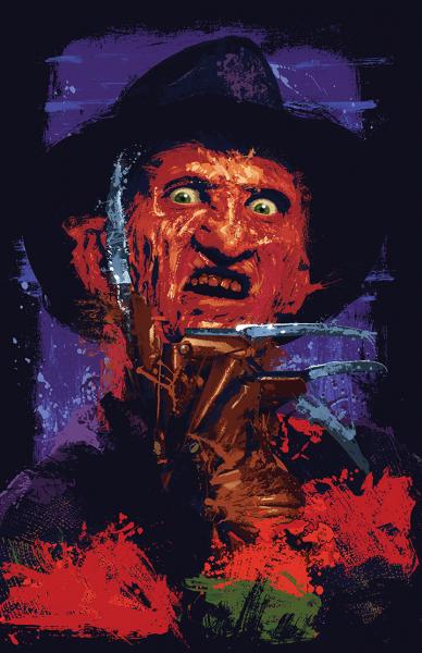 Freddy Krueger Splatter Paint picture