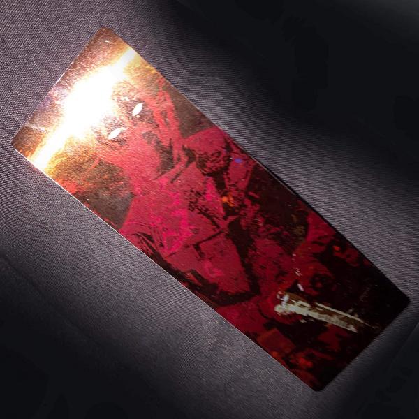 Deadpool Splatter Paint Metal Bookmark picture