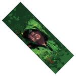 Arrow Splatter Paint Metal Bookmark