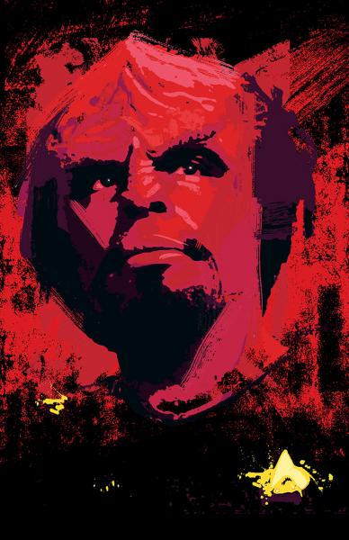 Worf Splatter Paint picture