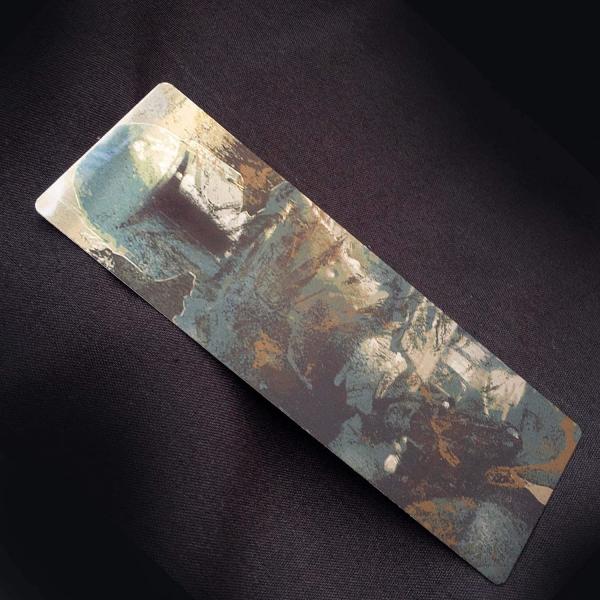 Boba Fett Splatter Paint Metal Bookmark picture