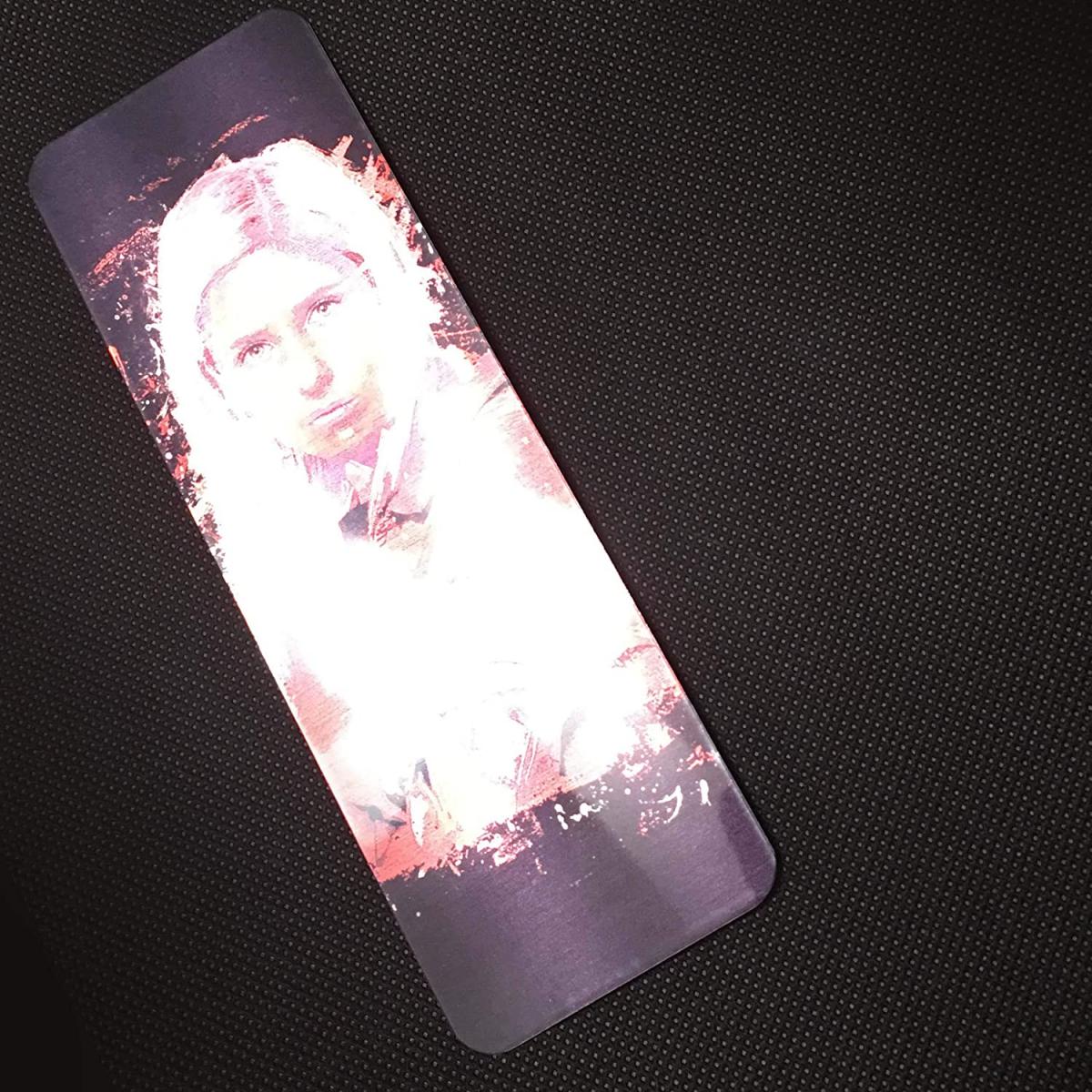 Buffy Summer Splatter Paint Metal Bookmark picture