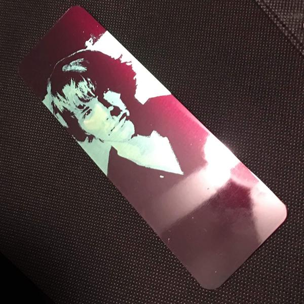 Sam Winchester Splatter Paint Metal Bookmark picture