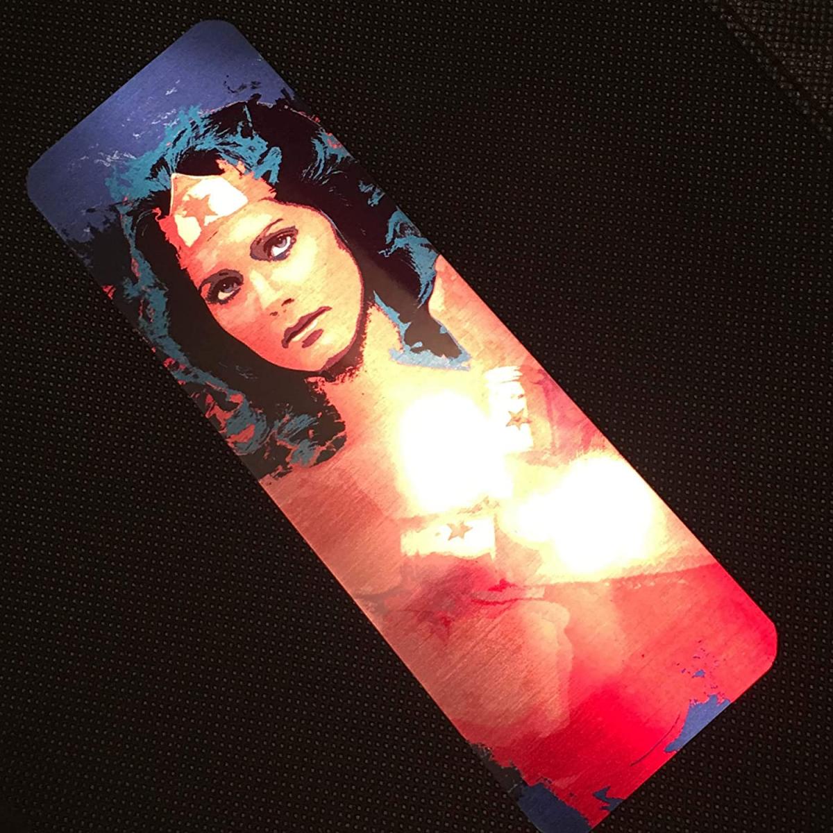Lynda Carter Splatter Paint Metal Bookmark picture