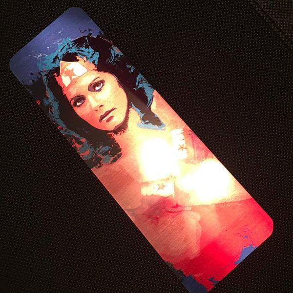 Lynda Carter Splatter Paint Metal Bookmark picture