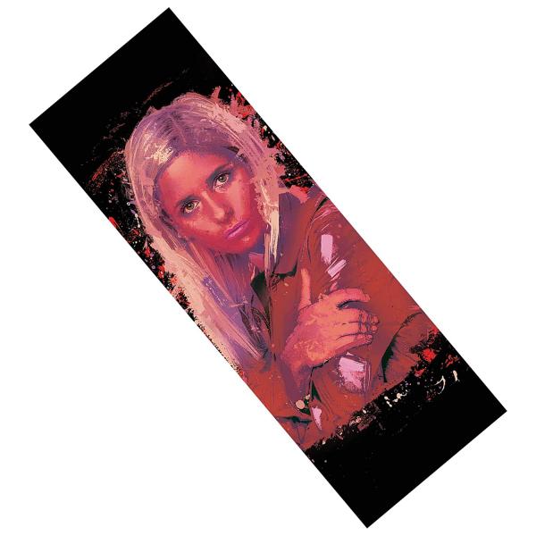 Buffy Summer Splatter Paint Metal Bookmark picture