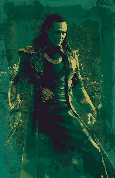 Loki Splatter Paint picture