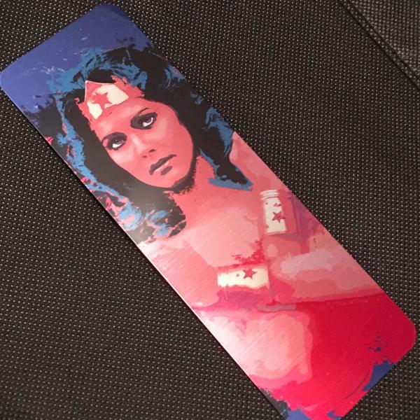 Lynda Carter Splatter Paint Metal Bookmark picture