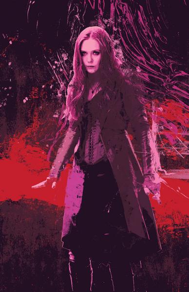 Scarlett Witch Splatter Paint picture