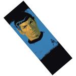 Spock Splatter Paint Metal Bookmark