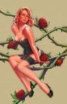 Poison Ivy Retro Pin Up