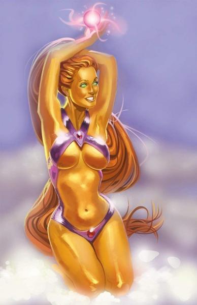 Starfire Retro Pin Up