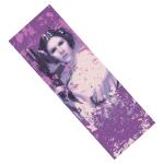 Princess Leia Splatter Paint Metal Bookmark