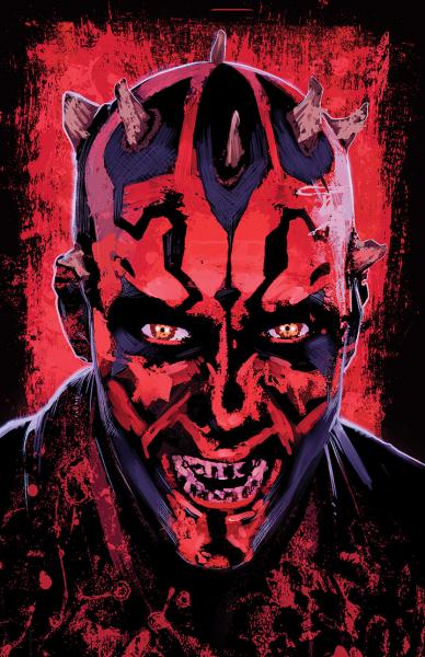 Darth Maul Splatter Paint